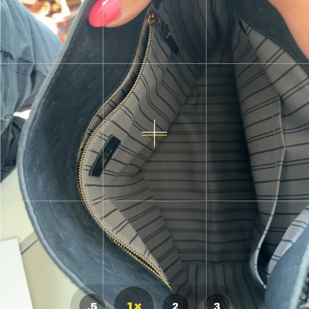 Louis Vuitton Black Monogram Bag with Gold Accents - Picture 3 of 12